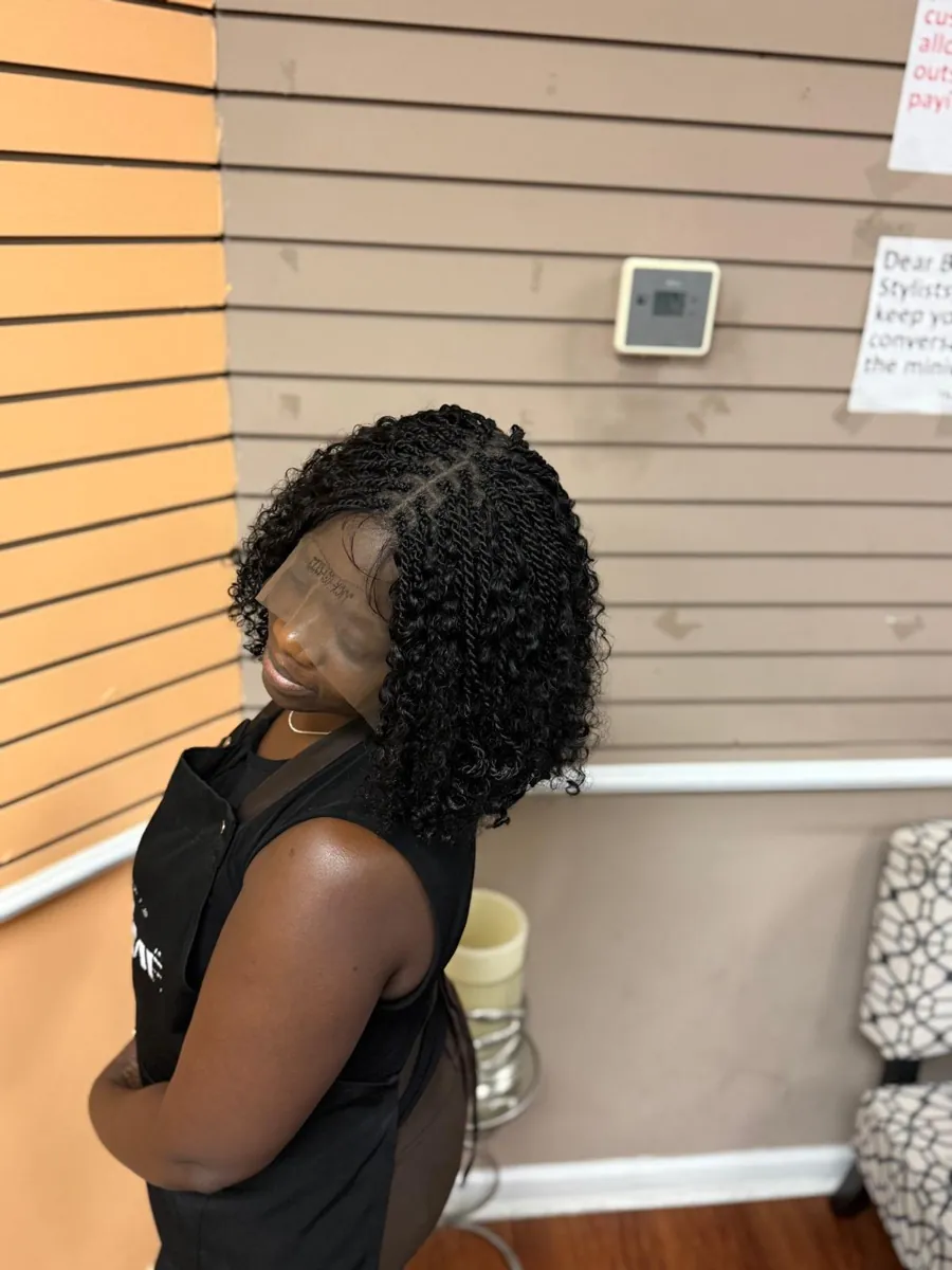 Curly Twist Bob