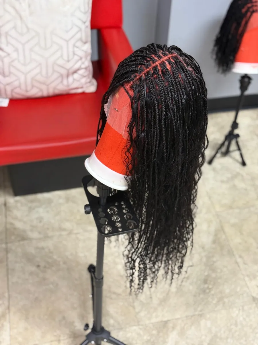 Long Boho Micro Braids